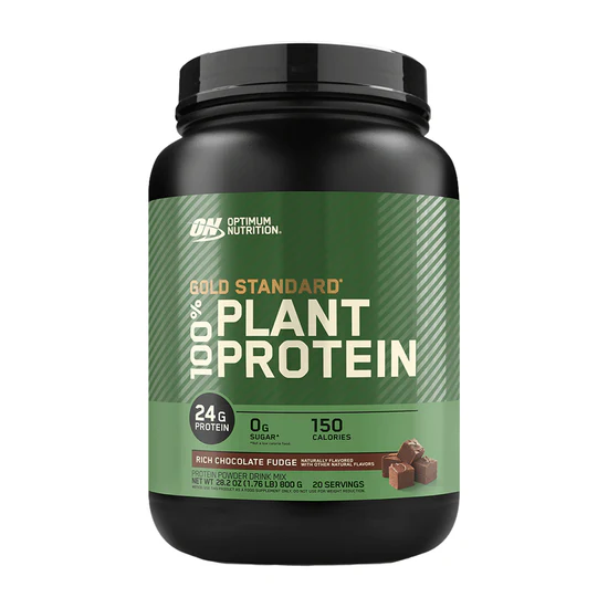 100% Plant Protein, Optimum Proteína Vegana 1.76lb Chocolate
