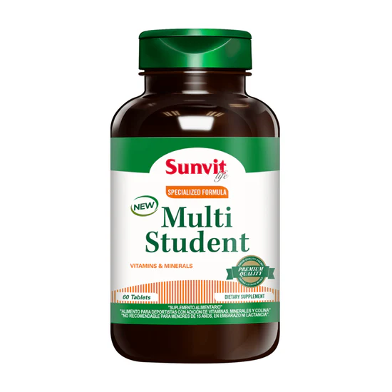 Multi Students, Multivitamínico 60 Tabs Multivitamínicos