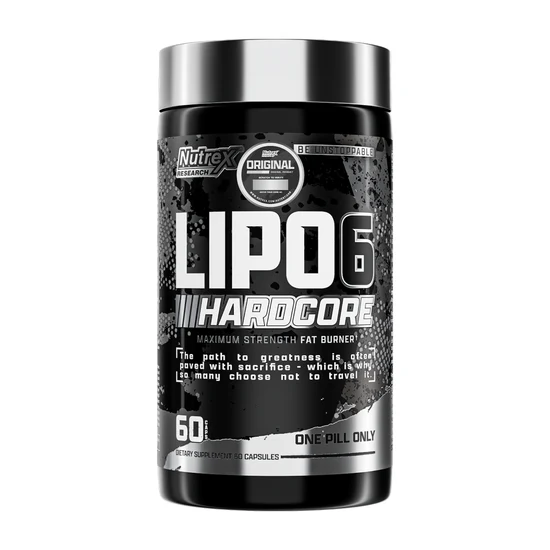 Lipo 6 Black Hardcore Nutrex Quemador De Grasa 60Caps