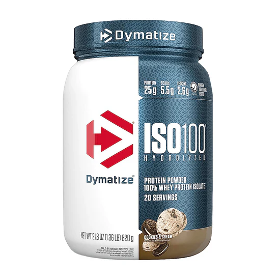 Iso 100, Dymatize Isolate Protein 1.36lb, Hidrolizada