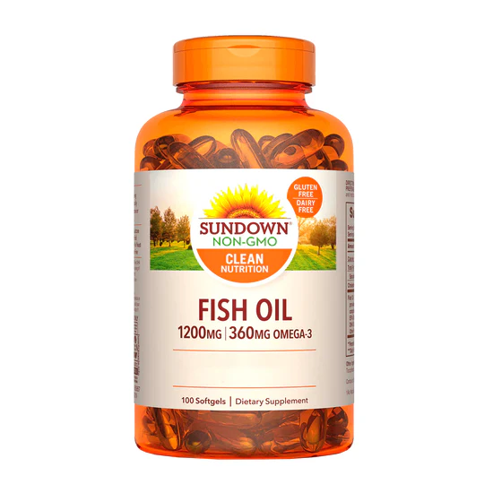Extra Strength Fish Oil Omega 3 1200mg 100 Soft