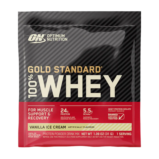 Sachet Gold Standard Whey Protein 31 gr, On
