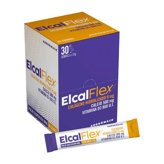 Elcal Flex 30 Sachets 9 gr Colageno Hidrolizado
