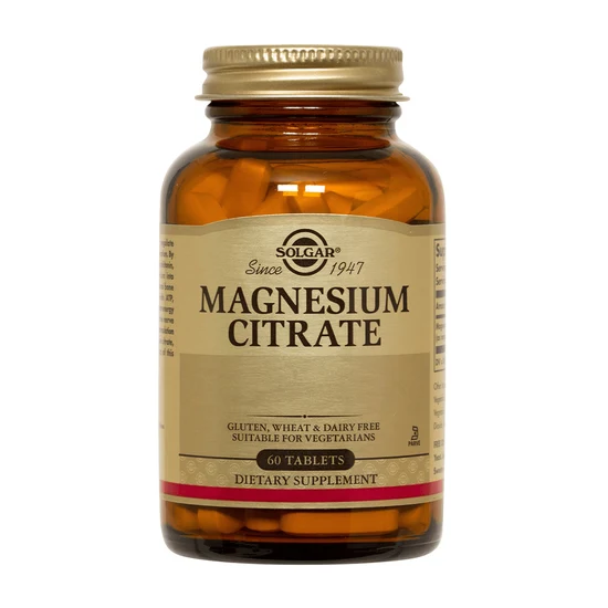 Citrato De Magnesio 60 Tabs