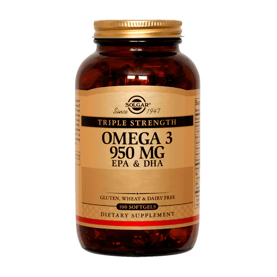 Solgar Omega 3 Triple Strength 950mg 100Softgel