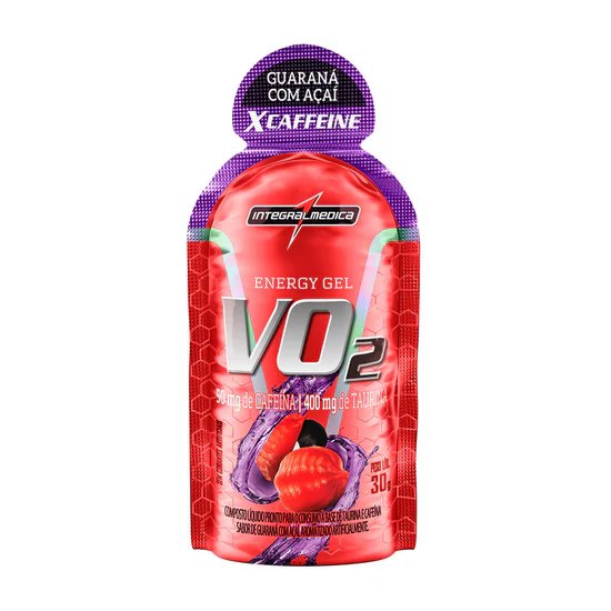 Vo2 Energy Gel, Carbohidratos Con Cafeína 30 gr