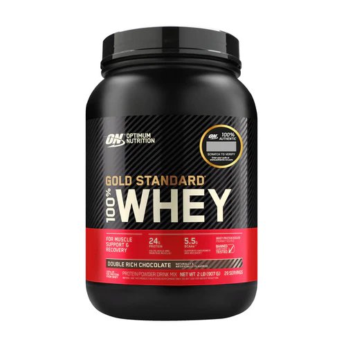 Gold Standard, Optimum Whey Protein 2lb