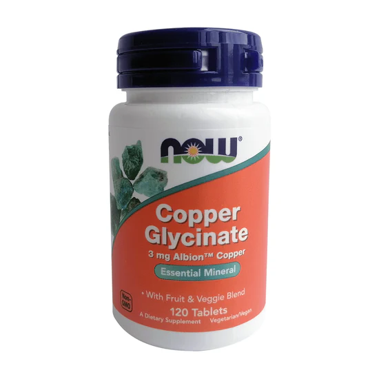 Copper Glycinate 3mg 120 Tabs