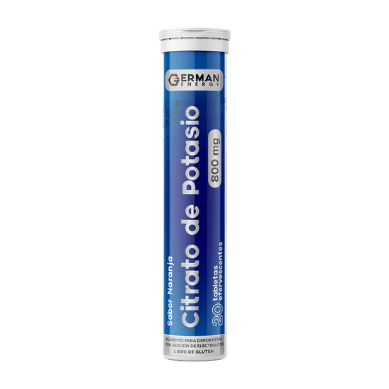 Citrato De Potasio 800mg German Energy