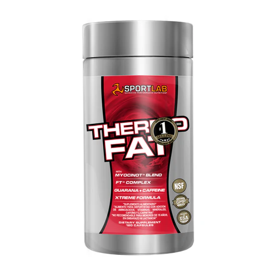 Thermo Fat Regular Sportlab Quemador De Grasa 120Caps