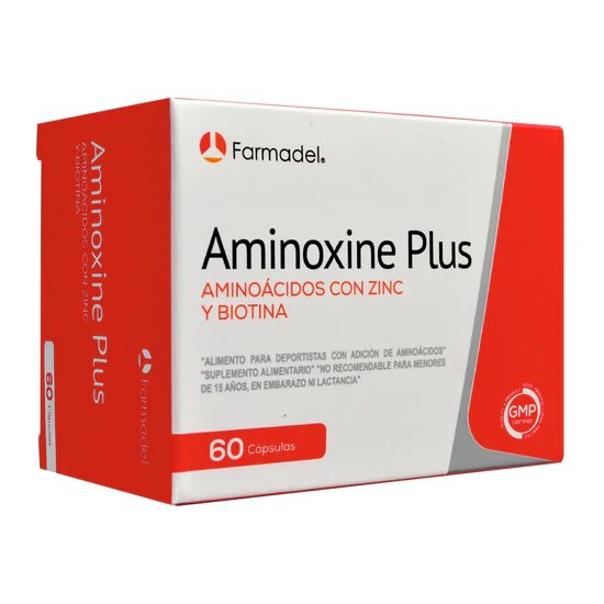 Aminoxine Plus, Aminoácidos 60Caps