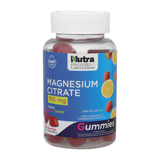 Citrato De Magnesio En Gomitas X 60 Nutrapharm