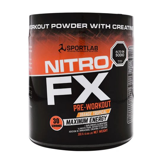 Nitro Fx, Pre Workout 300 gr Original