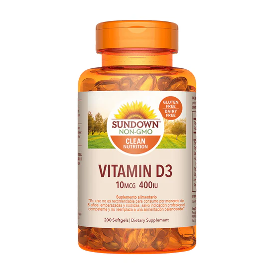 Vitamina D3 400 Ui 200 Soft