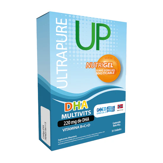 Omega Up Dha Multivits Newscience Con 30 Cápsulas