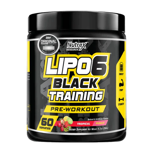 Lipo 6 Black Training, Energía 264 gr Original