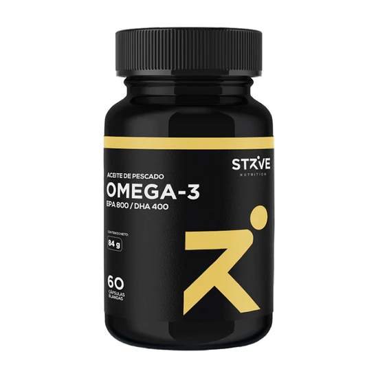 Omega 3 Strive Epa 800 Y Dha 400 Con 60 Cápsulas