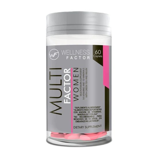 Multi Factor Women, Multivitamínico 60Caps