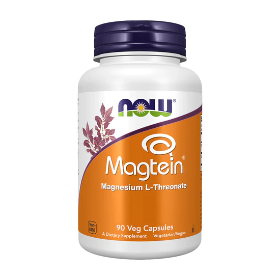 Magtein 90 Cápsulas Veganas, Now