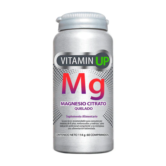 Magnesio Citrato Quelado 60 Tabs
