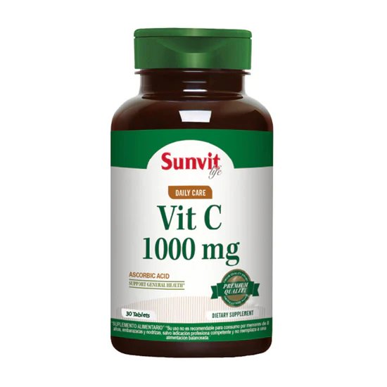 Vitamina C 1000mg 30 Tab, Svl