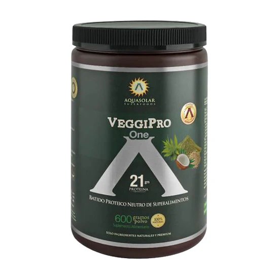 Veggipro One, Aquasolar Proteína Vegana 600 gr