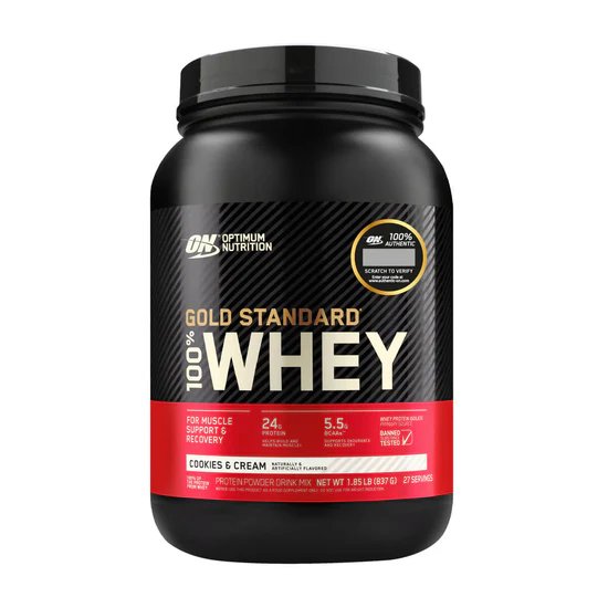 Gold Standard, Optimum Whey Protein 1.85lb
