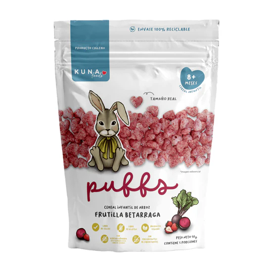 Puffs Fruta 50g, Kuna