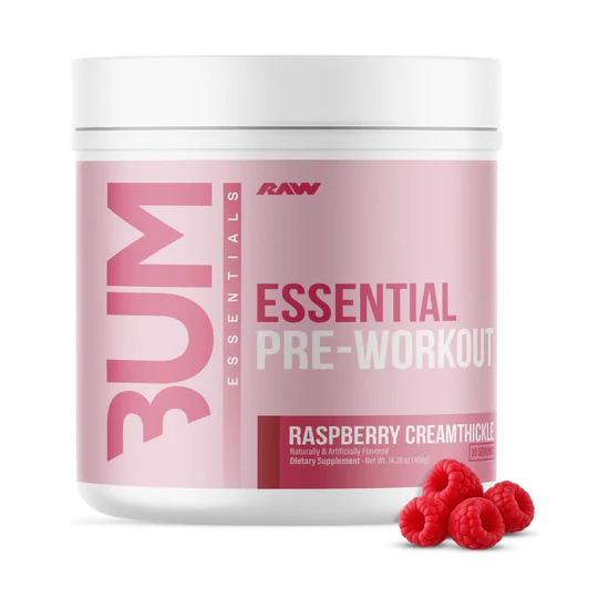 Pre Entreno 408 gr Rapsberry Creamthickle, Raw