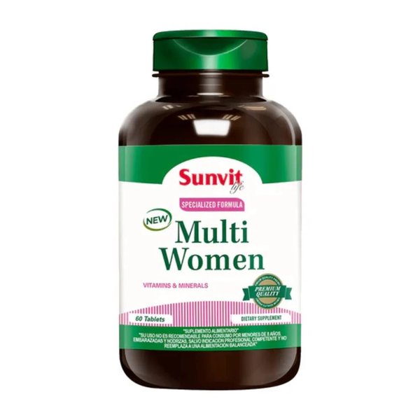 Multi Women 60Tabletas Multivitamínico Sunvit