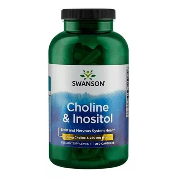 Choline Inositol 250mg 250 Cápsulas