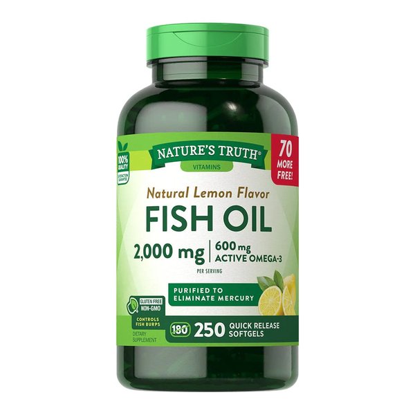 Omega 3 Fish Oil 2000mg 250Softgels
