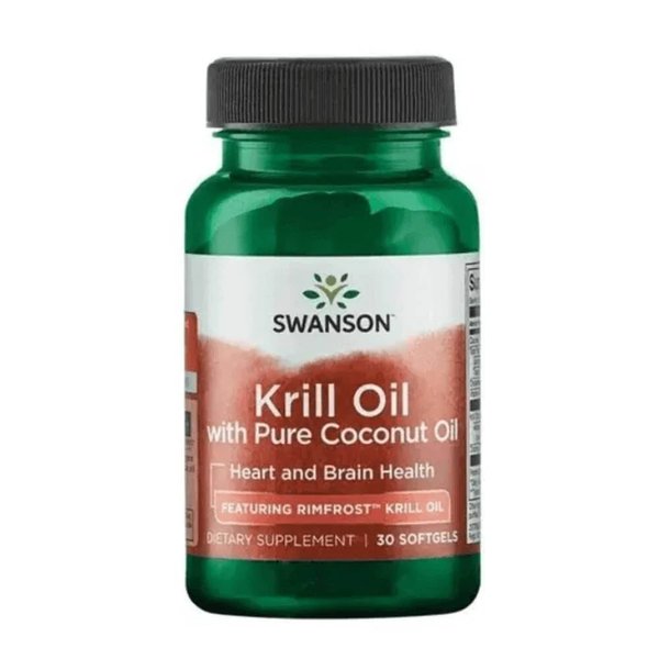 Krill Oil With Pure Coconut Oil 500mg 30 Sofgels