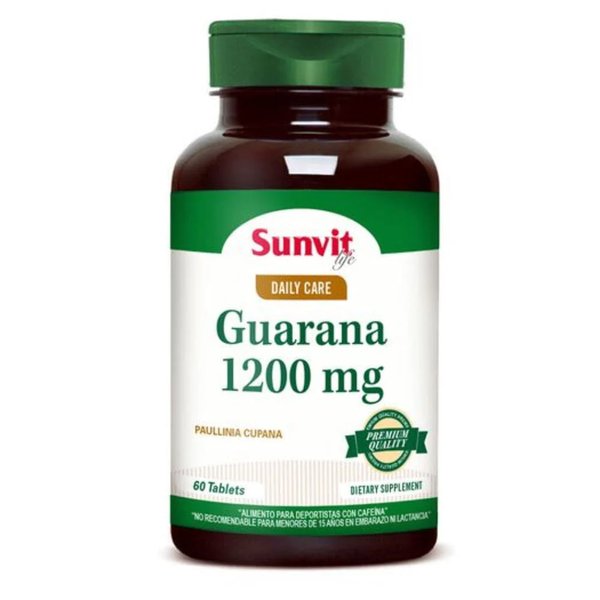 Guarana 1200mg 60Tabletas