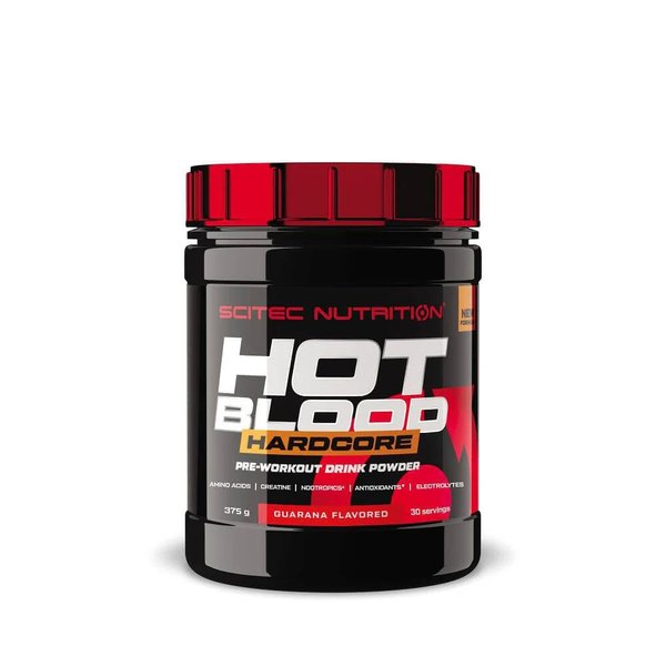 Hot Blood Hardcore 375 Grs Pre Entrenamiento