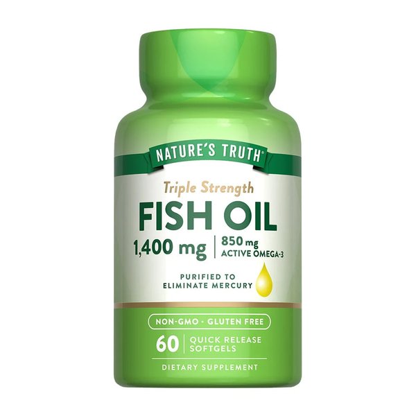 Fish Oil Omega-3 1400mg 60Softgels