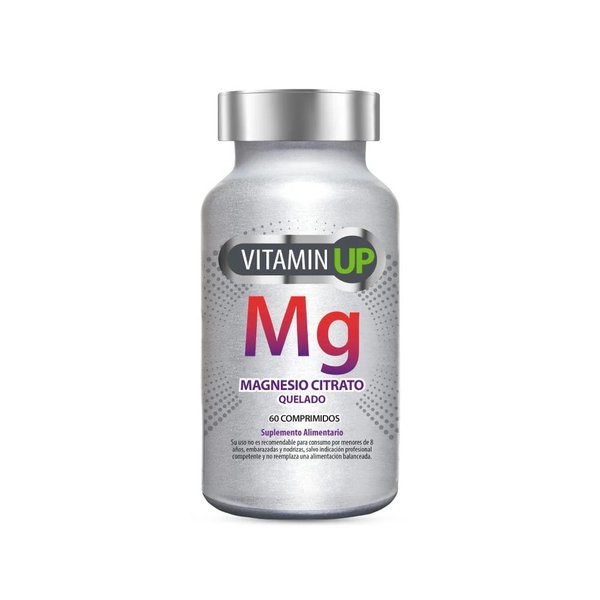 Vitamin Up Magnesio 60 Comprimidos Citrato Quelado