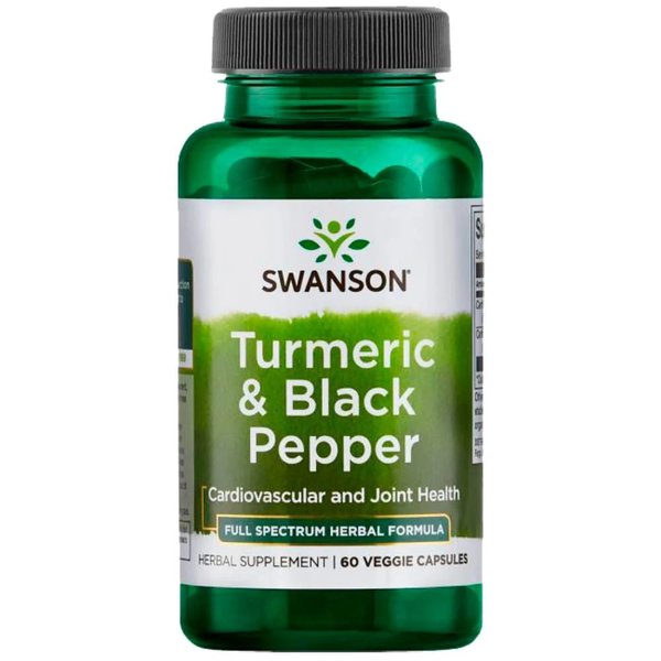Turmeric Cúrcuma + Black Pepper 60 Cápsulas