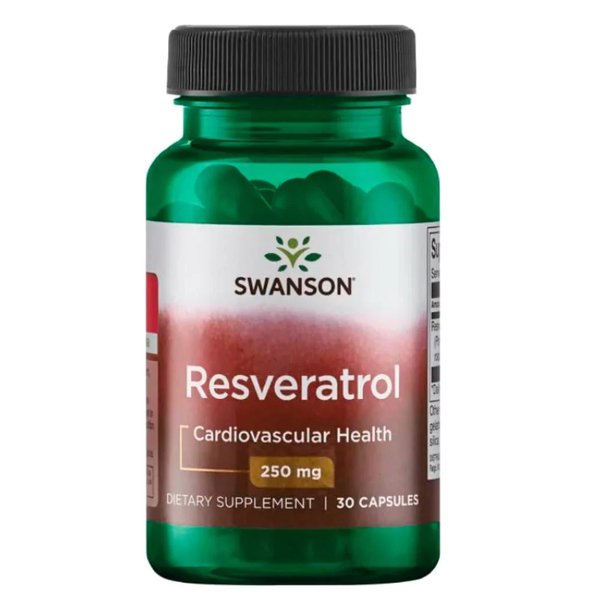 Resveratrol 250mg 30 Cápsulas