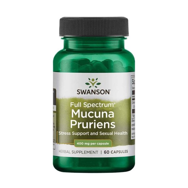 Full Spectrum Mucuna Pruriens 400mg 60 Cápsulas
