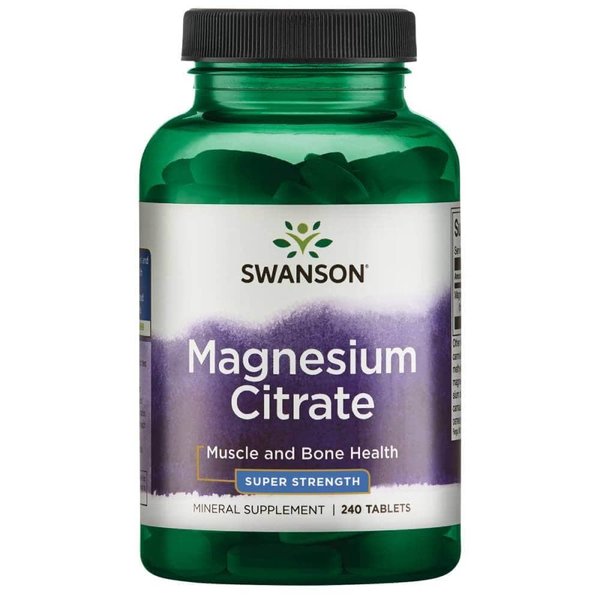 Magnesio Citrate 112.5mg 240Tabletas