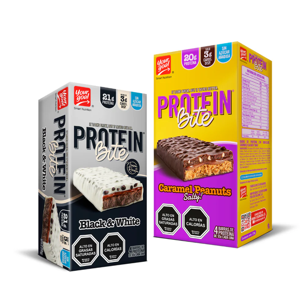 Pack 2 Protein Bite Your Goal 8 Barras
