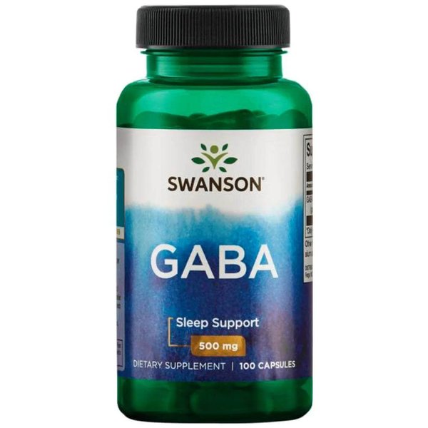 Gaba 500mg 100 Cápsulas