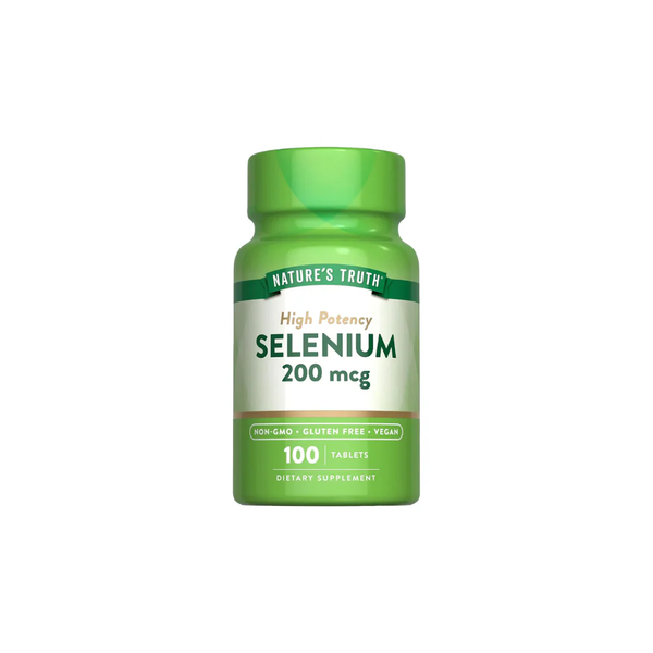 Selenio 200mcg Natures Truth