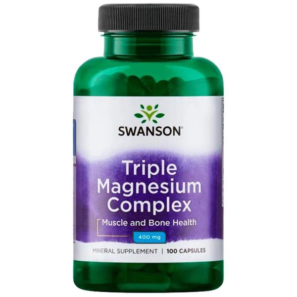 Triple Magnesio 400mg 100 Cápsulas