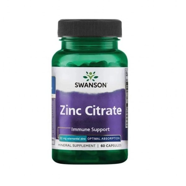 Zinc Citrato 50mg 60 Cápsulas