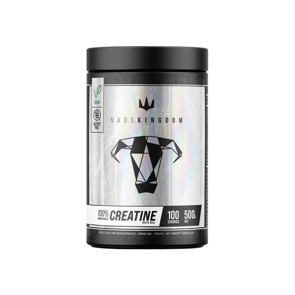 White Bull Creatina 500g Naos Kingdom