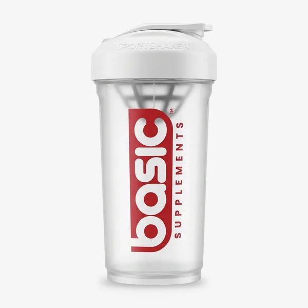 Shaker Basic Supplements Blanco Semitransparente