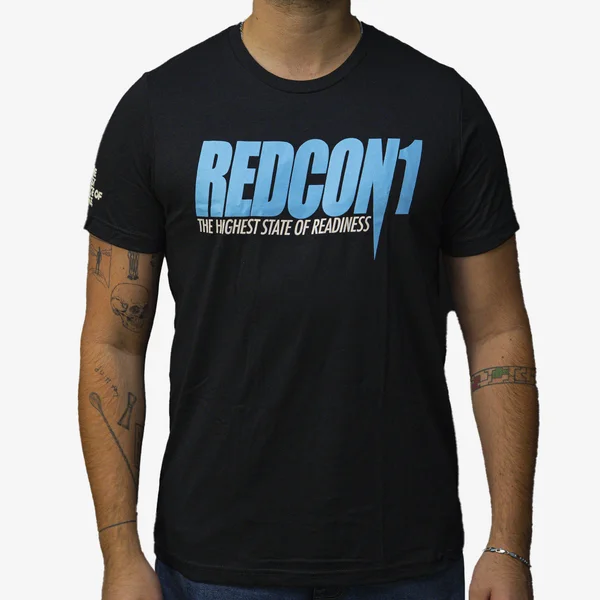 Polera Redcon1 Teal On Black Og
