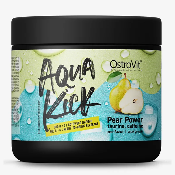 Aqua Kick Pera Power Cafeína + Taurina